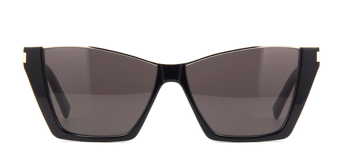 Saint Laurent SL 369 Kate 001 Black Cat-Eye Women's Sunglasses