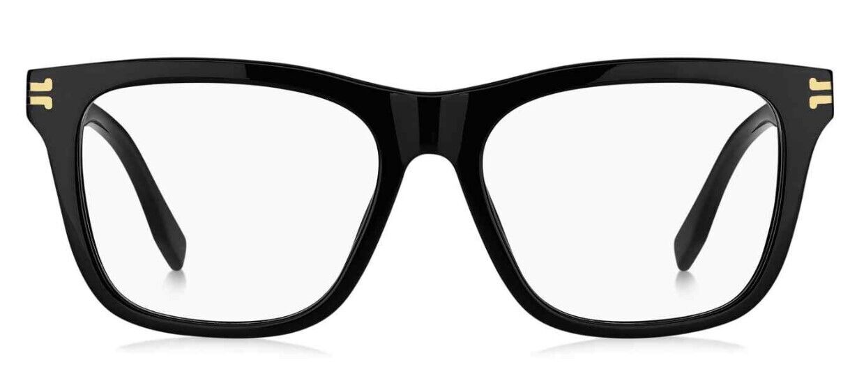 Marc Jacobs MJ-1084 0807-00 Black Rectangular Women's Eyeglasses.