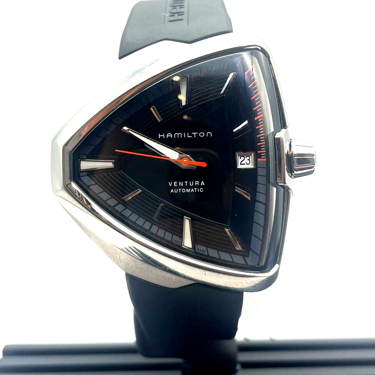 Hamilton Ventura Elvis80 Auto Stainless Steel Black Dial Men's