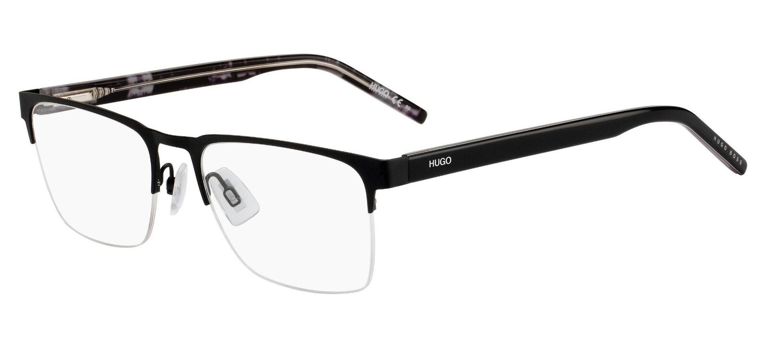 Hugo 1076 0003 Matte Black Eyeglasses