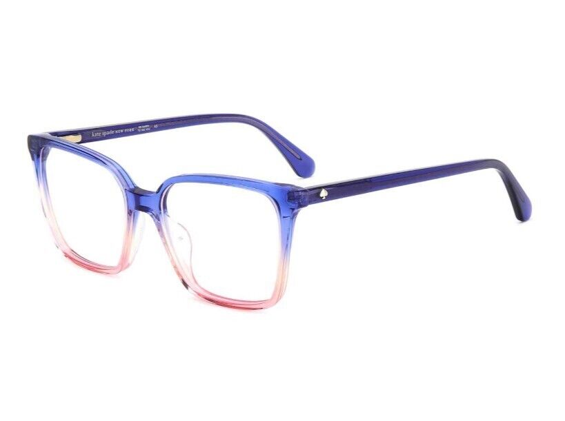 Kate Spade Everleigh 0BR0 Blue-Pink Square Women's Eyeglasses