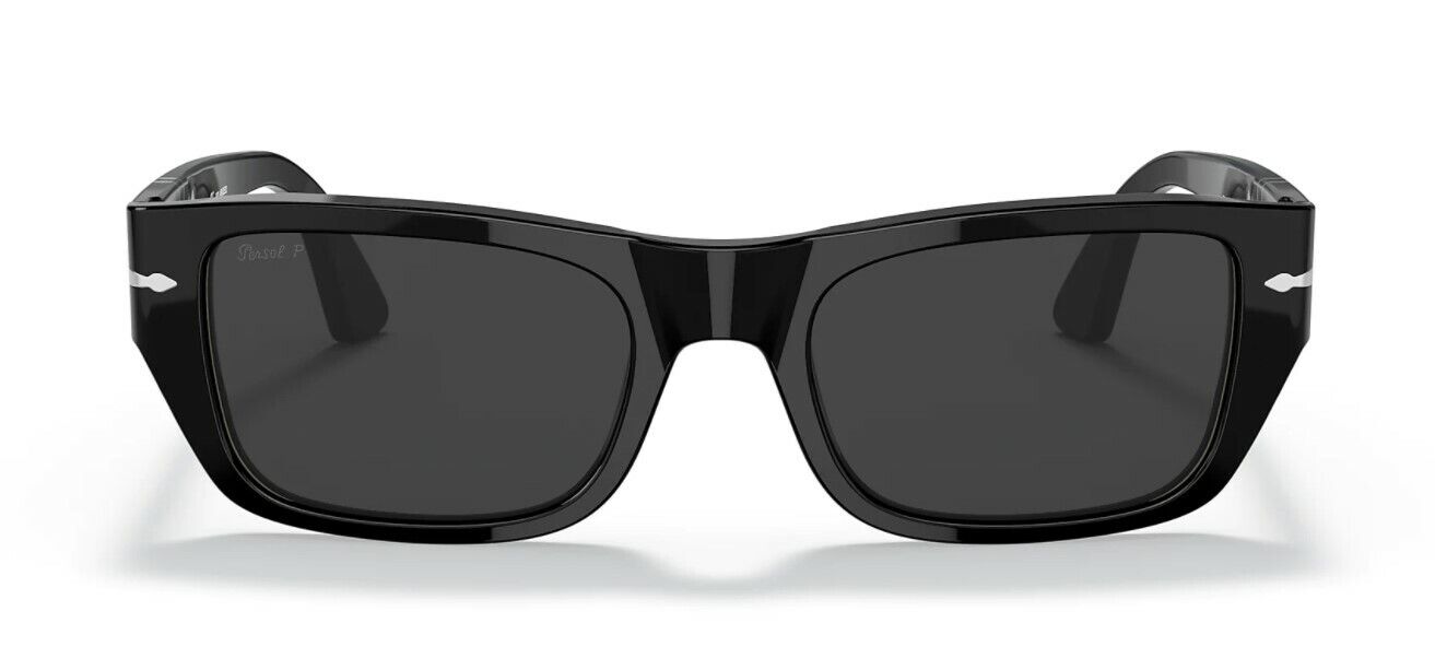 Persol 0PO 3268S 95/48 Black Polarized Unisex Sunglasses