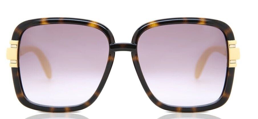 Gucci GG1066S - 004 Havana/ Purple Gradient Butterfly Women's Sunglasses