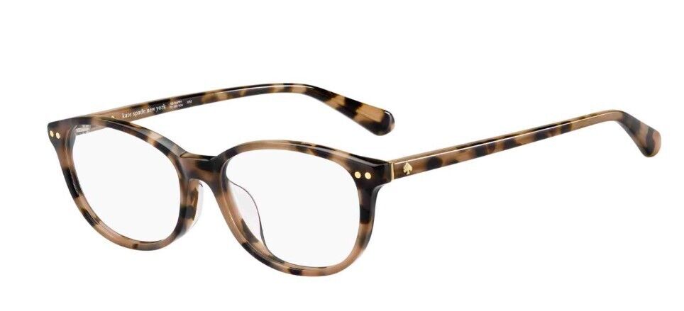 Kate Spade Evangeline/F 0086/00 Havana Oval Women's Eyeglasses