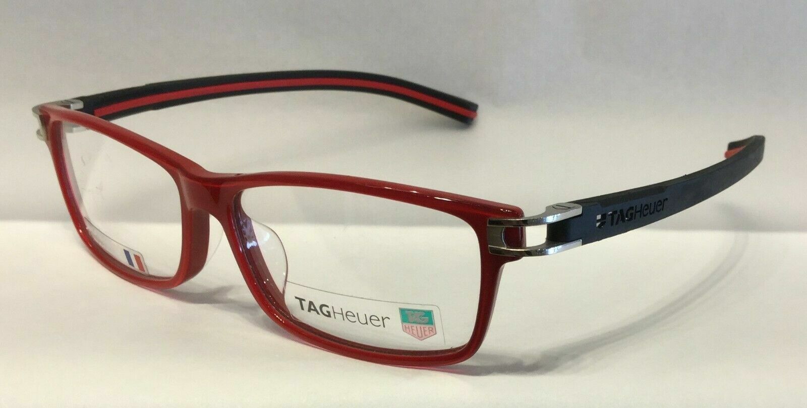 Tag Heuer TH7604 O 005 Red/Black Eyeglasses