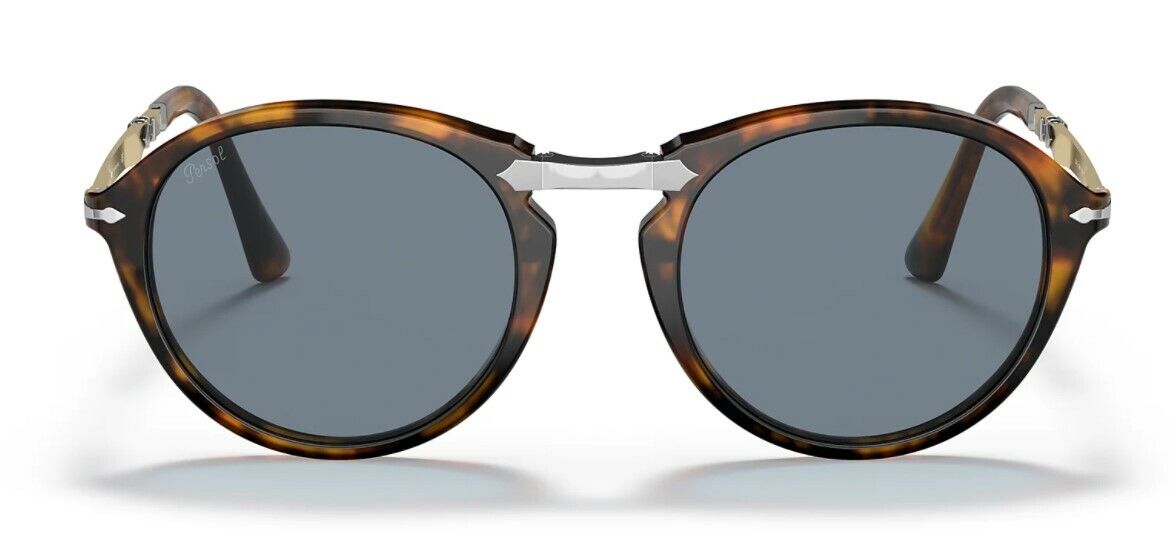 Persol 0PO 3274S 108/56 Caffe/Light Blue Unisex Sunglasses
