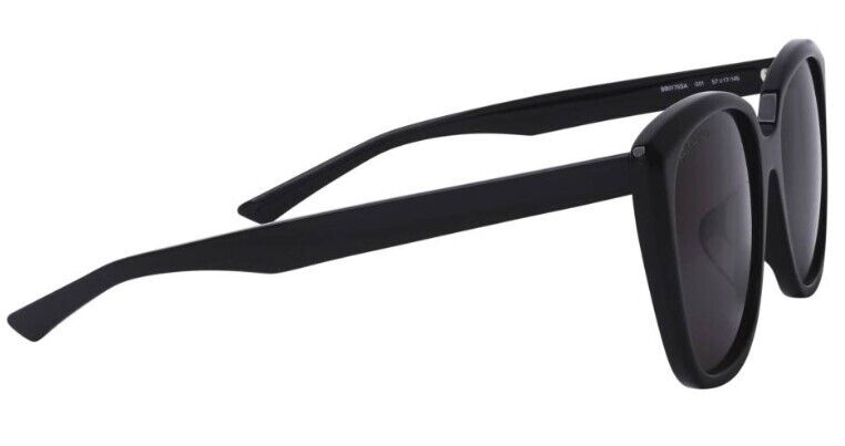 Balenciaga BB0175SA 001 Black/Grey Square Full-Rim Women's Sunglasses