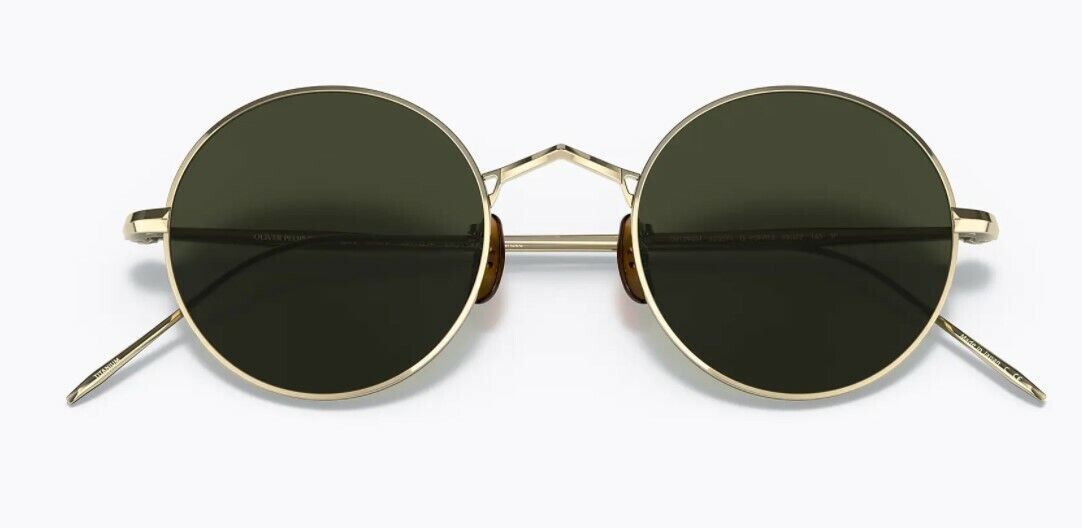 Oliver Peoples 0OV1293ST G. PONTI-3 5035P1 Soft Gold Polarized Unisex Sunglasses