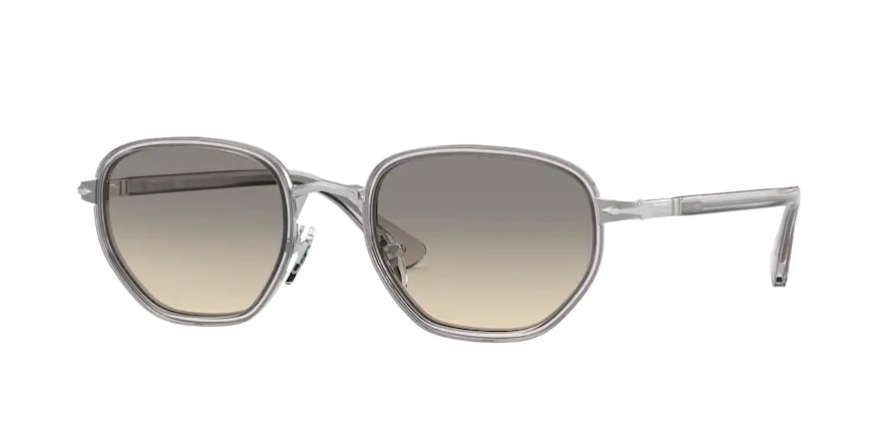 Persol 0PO 2471S 110132 Silver & Smoke/Gray Gradient Men's Sunglasses