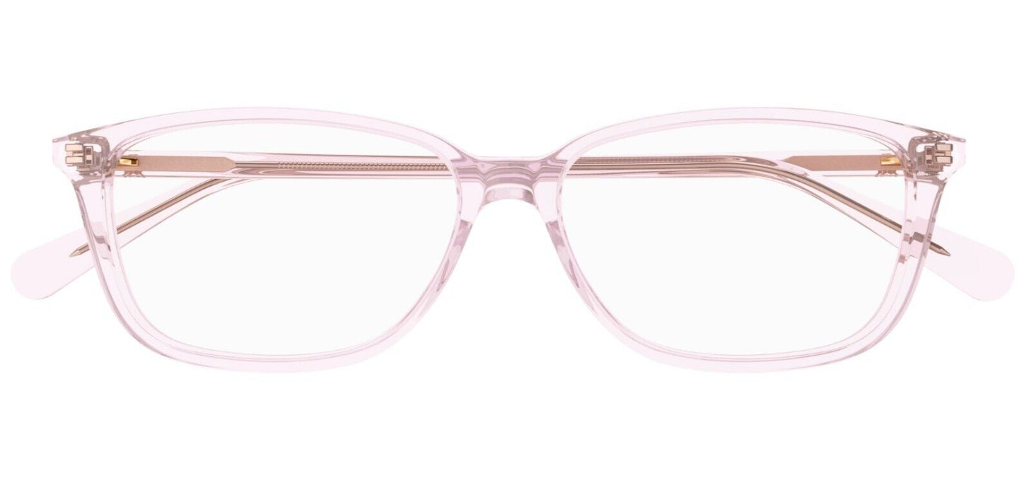 Gucci GG0757OA 005 Pink Rectangular Women's Eyeglasses