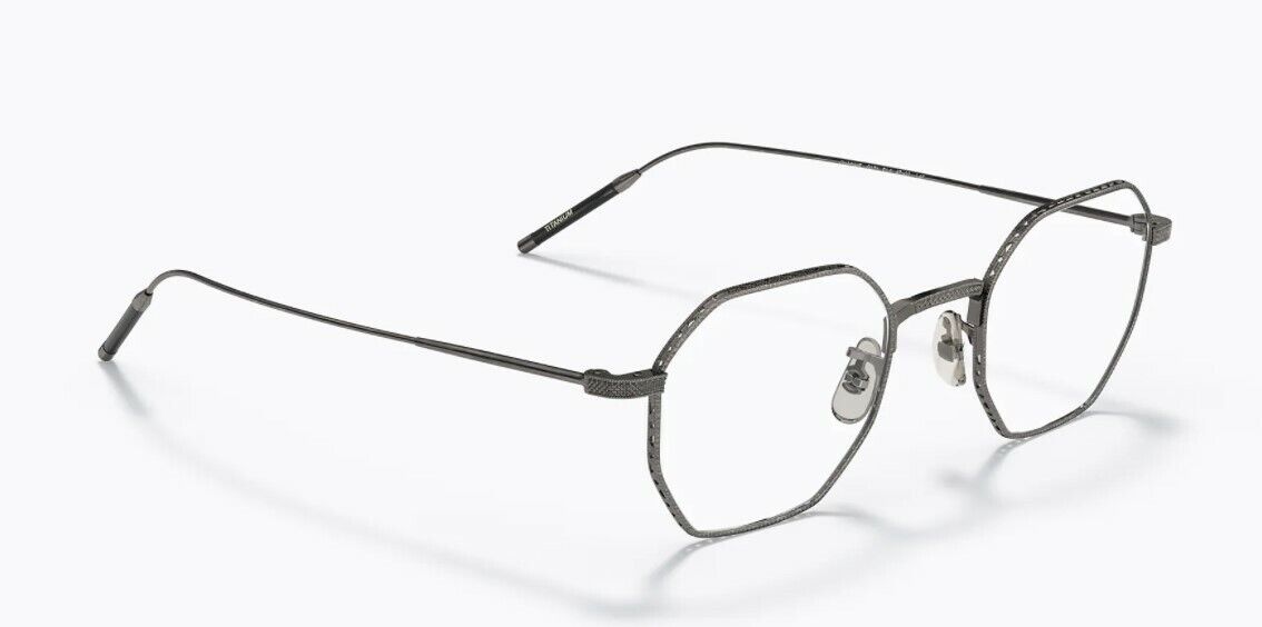 Oliver Peoples 0OV 1299T TK-5 5076 Pewter Titanium Blue/Block Unisex Eyeglasses