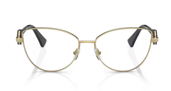 Versace 0VE1284 1002 Gold Cat Eye 55MM Women's Eyeglasses