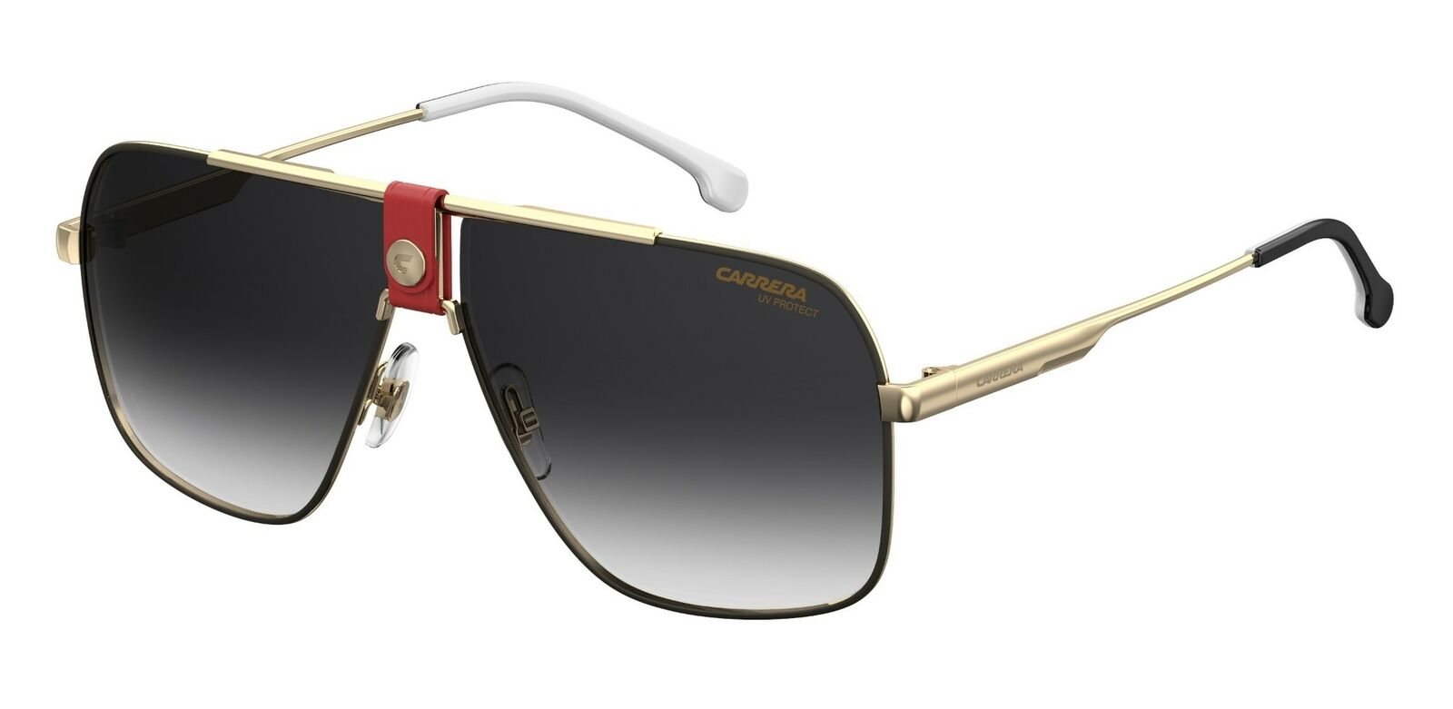 Carrera 1018/S 0Y11/9O Gold Red/ Dark Gray Gradient Sunglasses