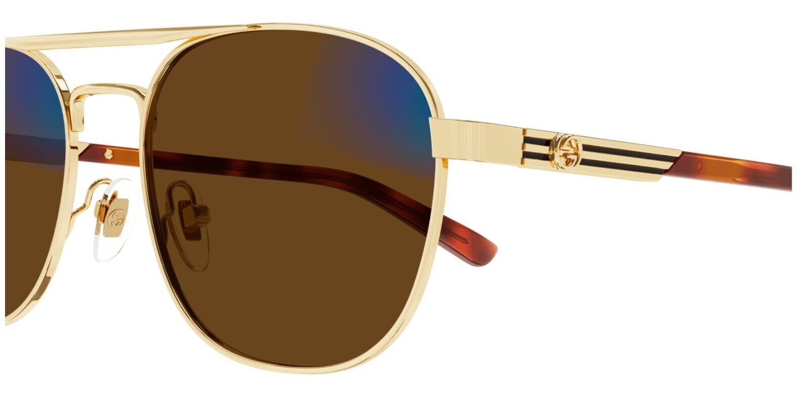 Gucci GG1290S 001 Gold/Transparent Photochromatic Men's Eyeglasses/Sunglasses