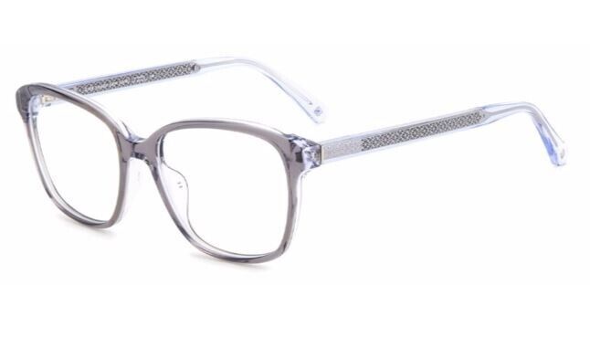 Kate Spade Acerra 0KB7 Grey/Translucent Grey Square Women's Eyeglasses