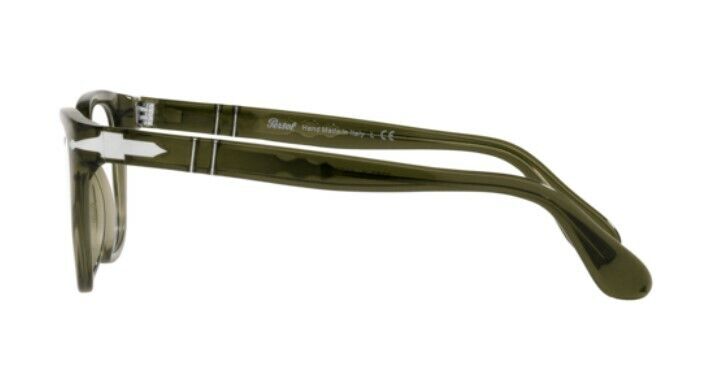 Persol 0PO3263V 1103 Grey Transparent/ Silver Unisex Eyeglasses