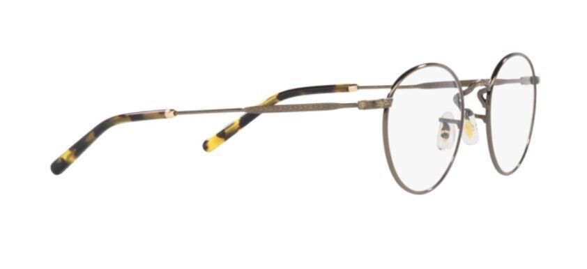 Oliver Peoples 0OV1308 Carling 5317 Antique Gold/Black Gold Round Eyeglasses