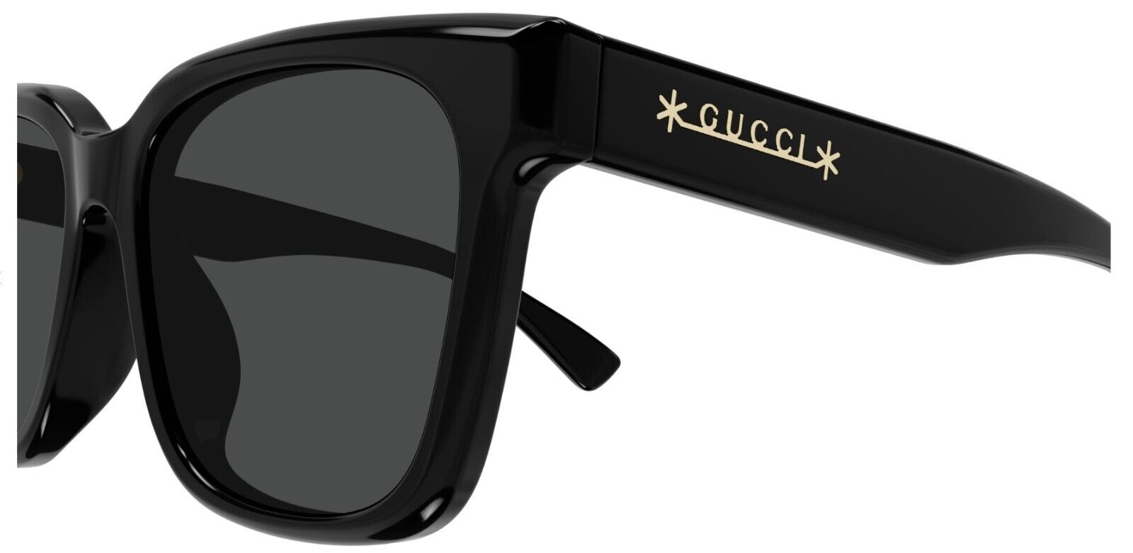 Gucci GG1175SK 001 Black/Grey Caravan Unisex Sunglasses