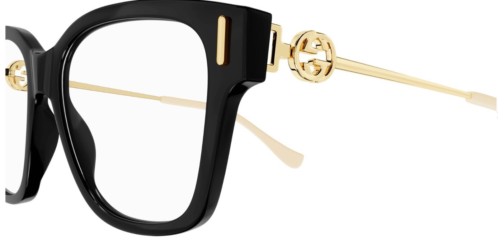 Gucci GG1204O 001 Black Square Women's Eyeglasses