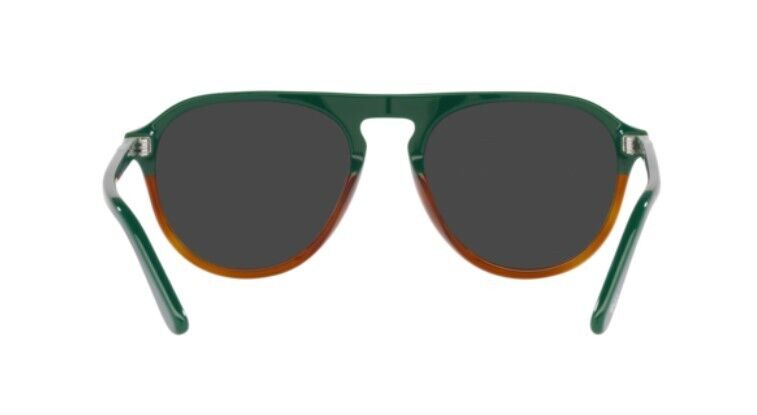 Persol 0PO3302S 117548 Green-Havana Chiara/Black Polarized Unisex Sunglasses