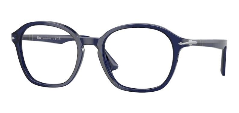 Persol 0PO3296V 181 Blue Square Unisex Eyeglasses
