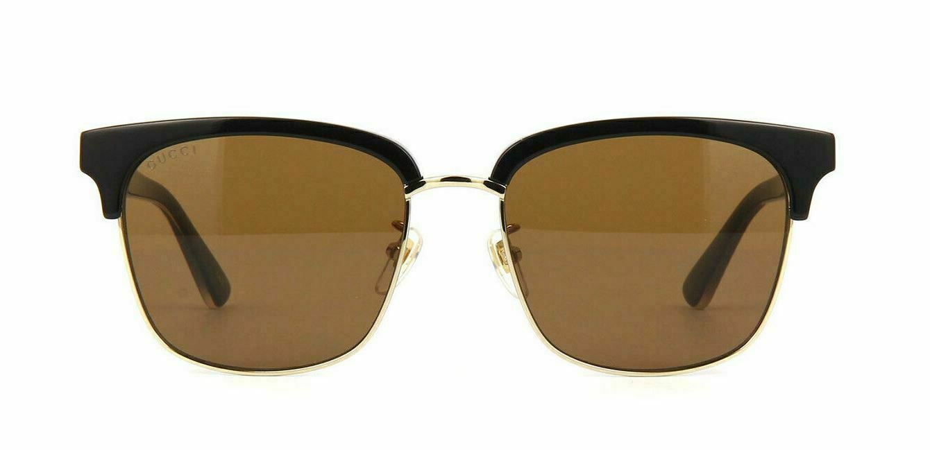 Gucci GG 0382 S 002 Havana Black Men's Sunglasses