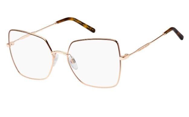 Marc Jacobs MARC-591 001Q/00 Gold Brown Cat Eye Women's Eyeglasses