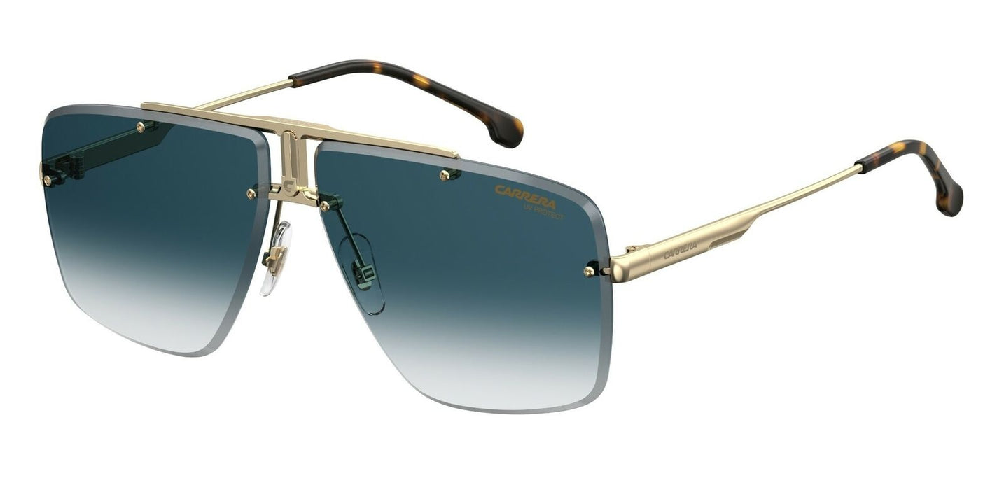 Carrera 1016/S 0001/08 Yellow Gold/ Dark Blue Gradient Sunglasses