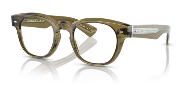 Oliver Peoples 0OV5508U Allenby 1678 Dusty Olive 49mm Square Men's Eyeglasses