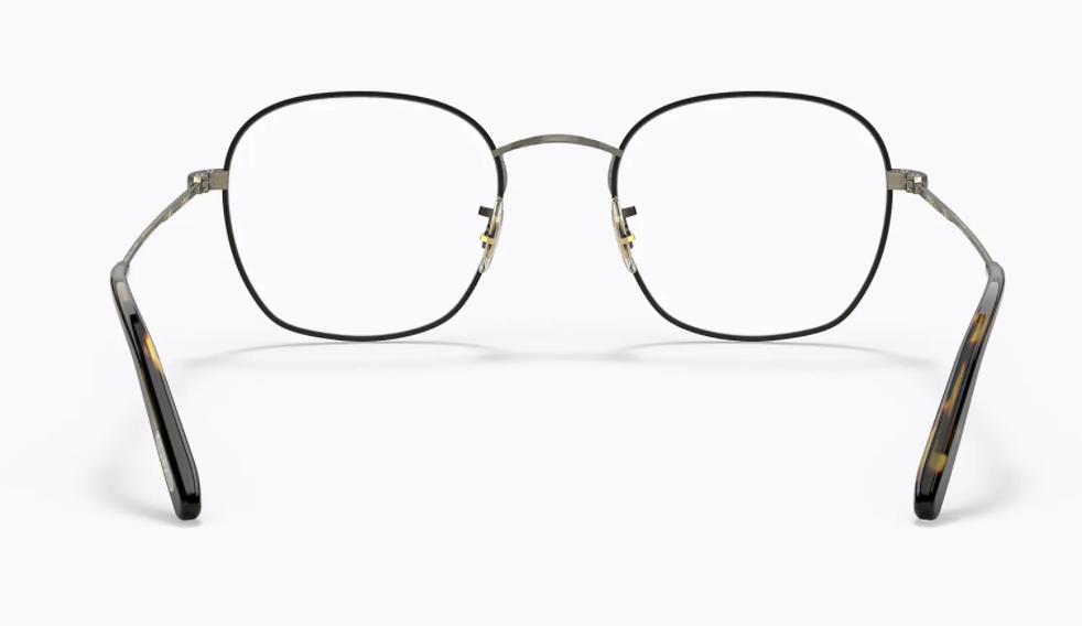 Oliver Peoples 0OV1284 Allinger 5317 Antique Gold/Black Pillow Unisex Eyeglasses