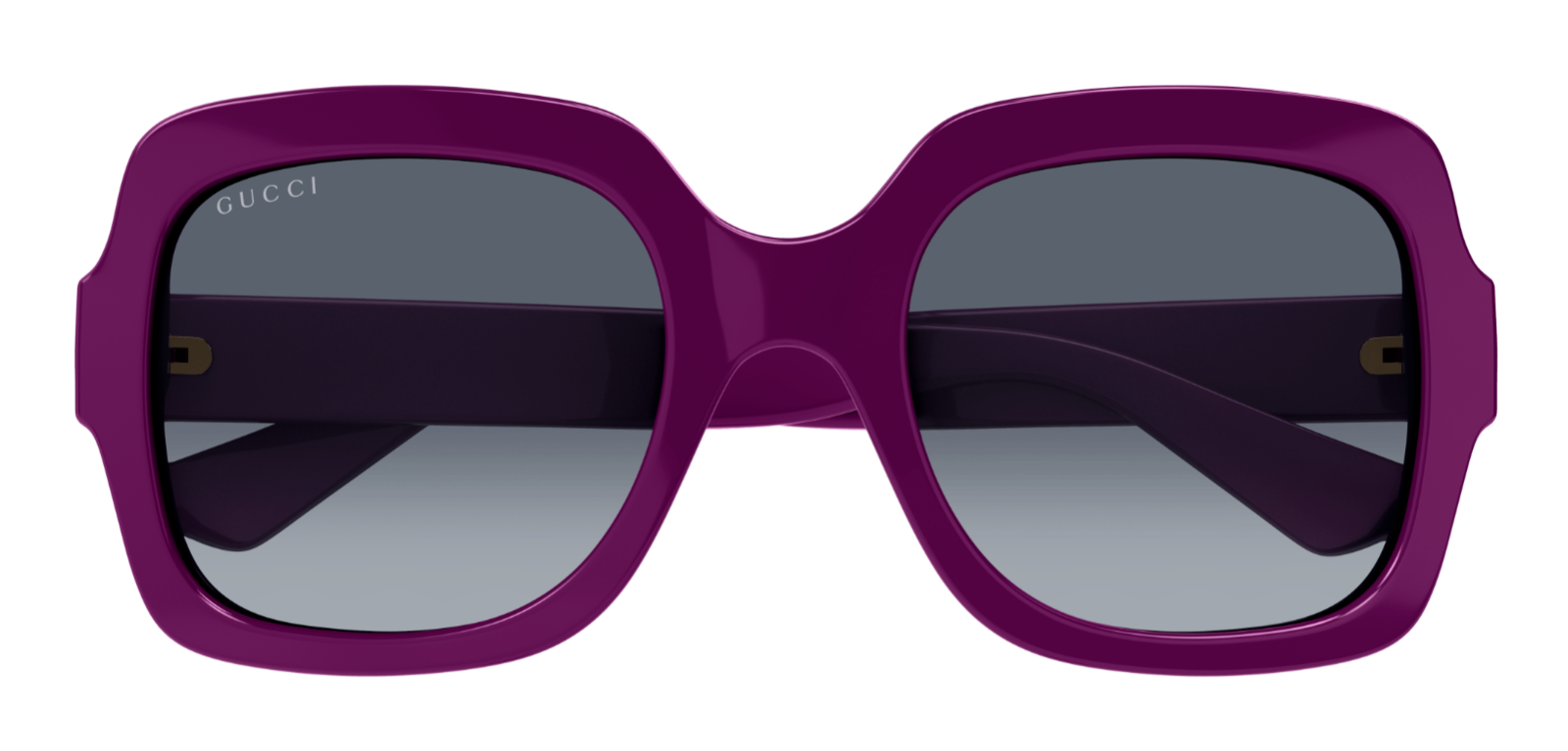 Gucci GG1337S 007 Burgundy/Grey Gradient Oversized Square Women's Sunglasses