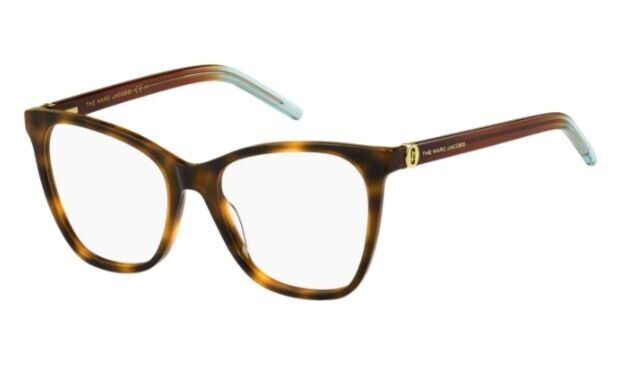 Marc Jacobs MARC-600 0ISK/00 Havana Azure Cat Eye Women's Eyeglasses