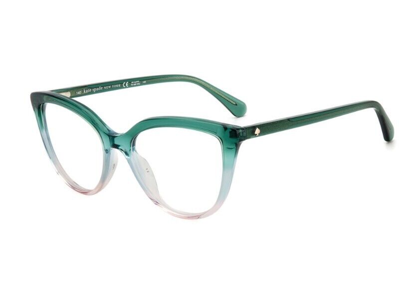 Kate Spade Hana 03UK Green Cat Eye Women's Eyeglasses