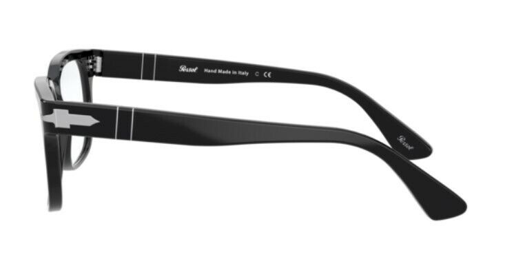 Persol 0PO3252V 95 Black/ Silver Men's Eyeglasses