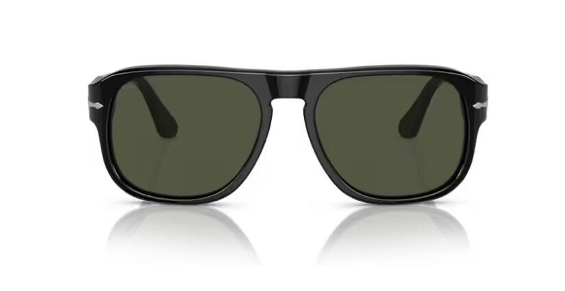 Persol 0PO3310S Jean 95/31 Black/Green Unisex Sunglasses