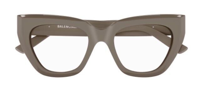 Balenciaga BB0238O-004 Brown Cat-Eye Women's Eyeglasses