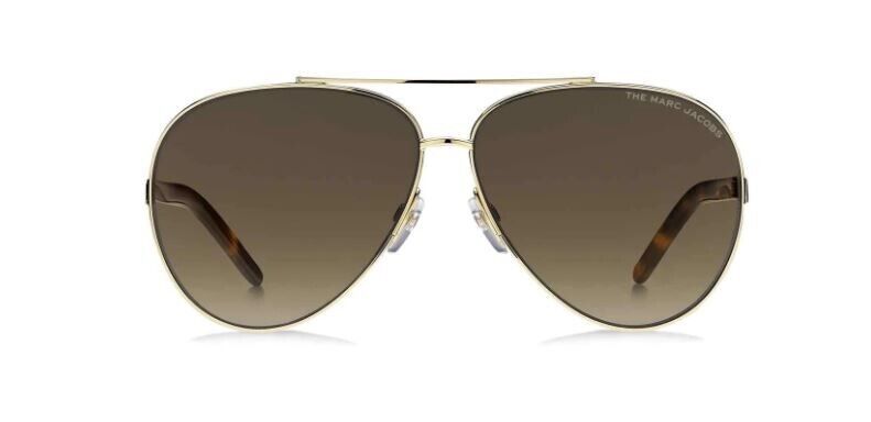 Marc Jacobs MARC-522/S 006J/HA Gold-Havana/Brown Gradient Women's Sunglasses