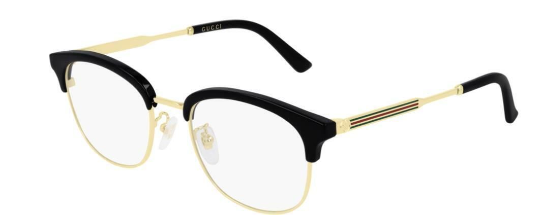 Gucci GG 0590OK 001 Gold/Black Eyeglasses