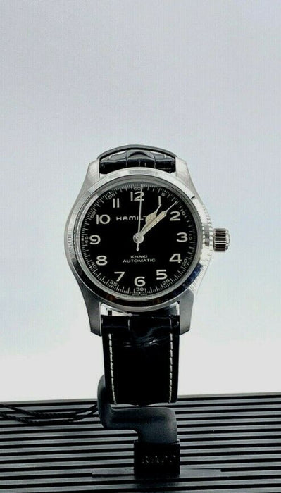 Hamilton Khaki Field Murph Automatic Black Men's Watch H70605731