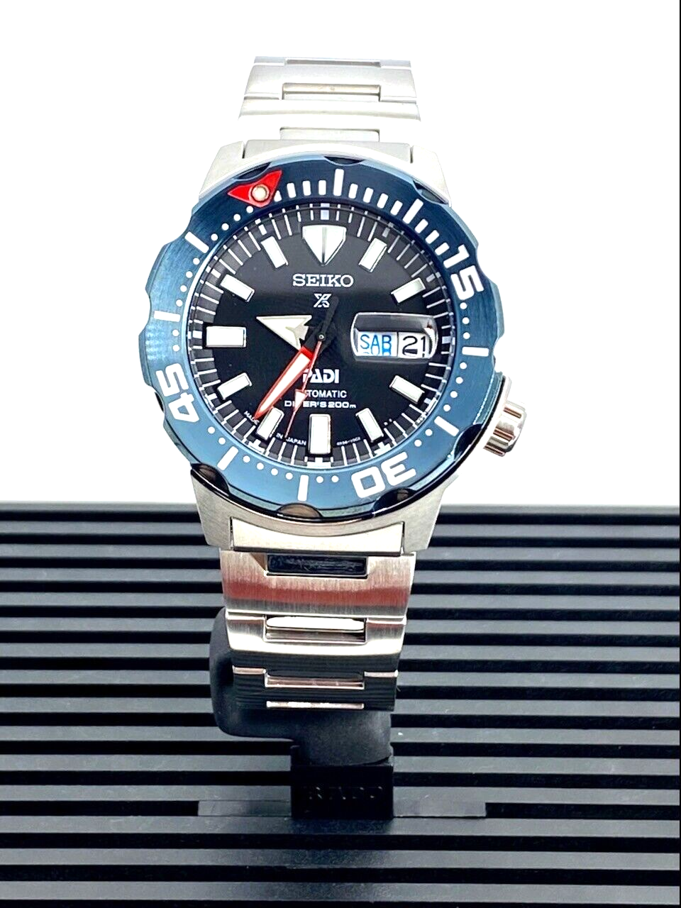 Seiko Prospex PADI Special Edition Automatic Stainless Steel Men Watch SRPE27