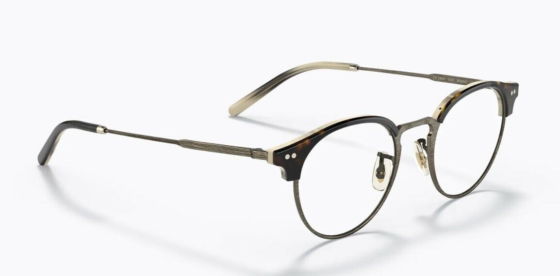 Oliver Peoples 0OV5469 Reiland 1666 Antique Gold/362/Horn Unisex Eyeglasses