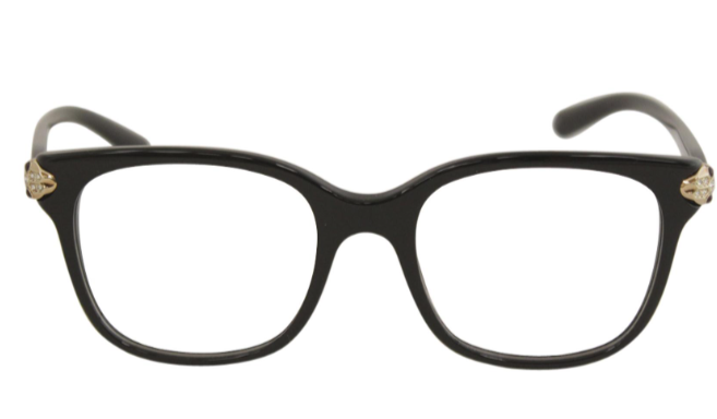 Bvlgari BV4158-B 501 Black Square Women's Eyeglasses