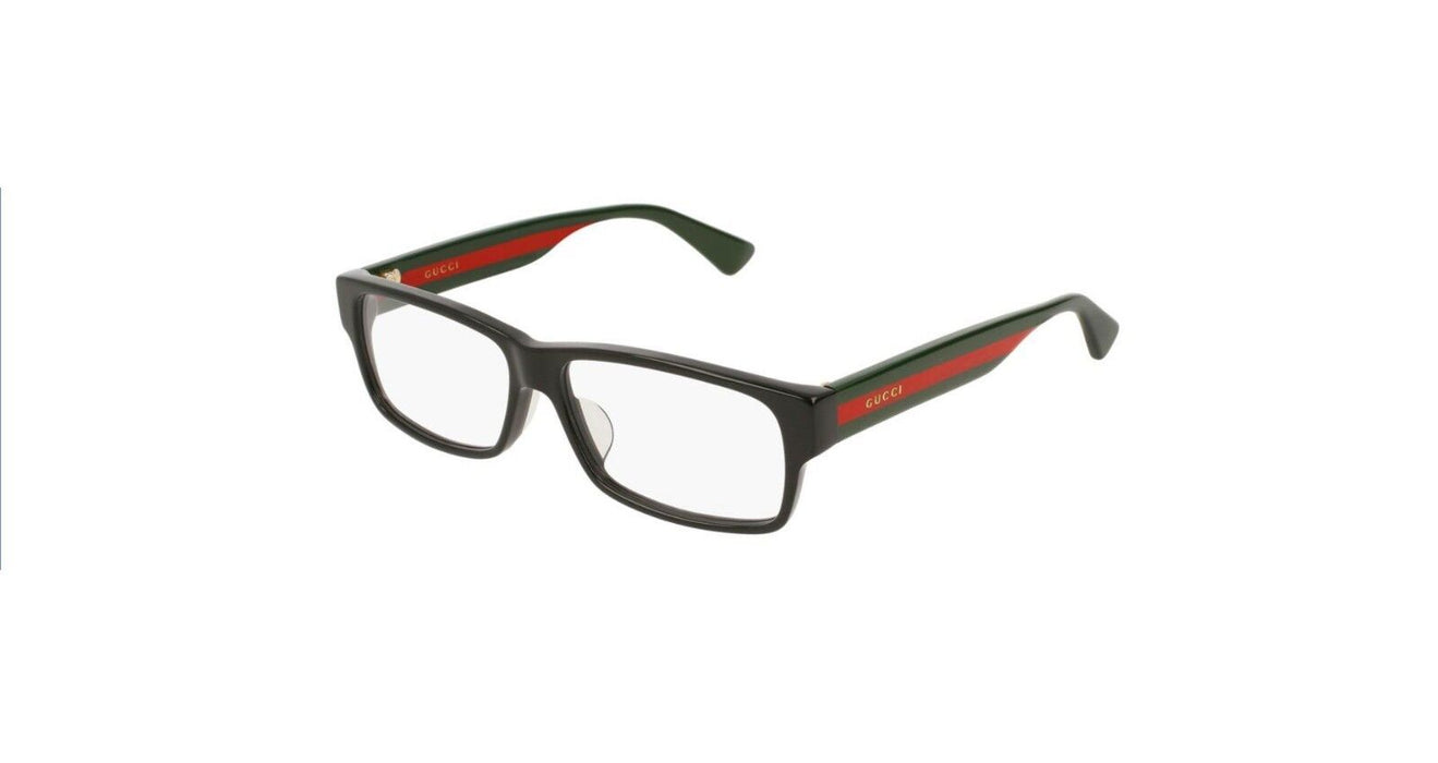 Gucci GG 0344 OA 001 Black/Multicolor Eyeglasses