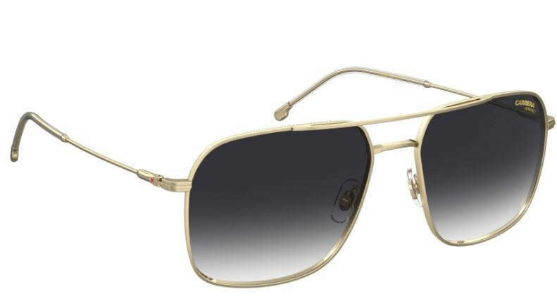 Carrera 247/S 02F7/9O Gold Gray/Dark Gray Gradient Men's Sunglasses