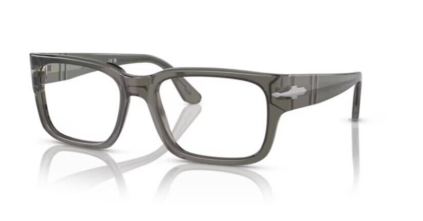Persol 0PO3315V 1103 Transparent taupe gray Rectangular Men's Eyeglasses