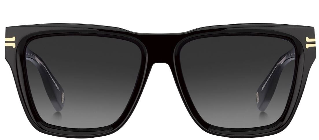 Marc Jacobs MJ/1030/S 0807/90 Black/Grey Gradient Cat Eye Women's Sunglasses