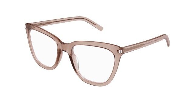 Saint Laurent SL 548 SLIM OPT 003 Brown Cat-Eye Women's Eyeglasses