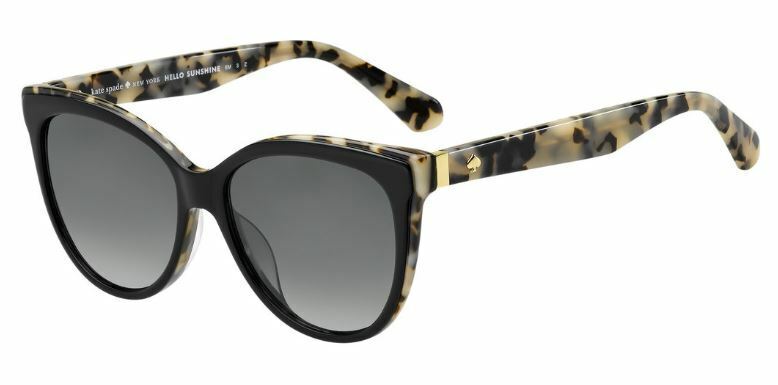 Kate Spade Daesha/S 0WR7/WJ Black Havana/Gray Polarized Sunglasses