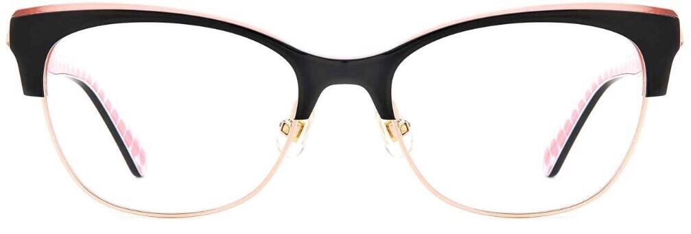 Kate Spade Muriel/G 0807 Black/Pink Cat Eye Women's Eyeglasses