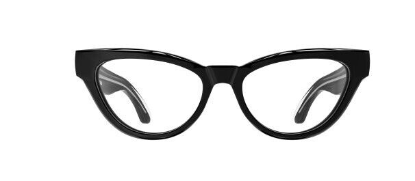 Balenciaga BB0241O 001 Black Cat-Eye Women's Eyeglasses